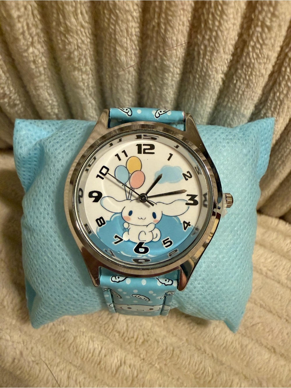 Cinnamonroll Quartz Wristwatch for Girls & Women, Adjustable Strap New